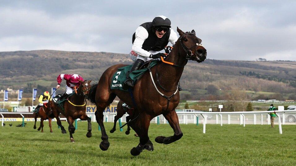 Flooring Porter winning the Stayers' Hurdle